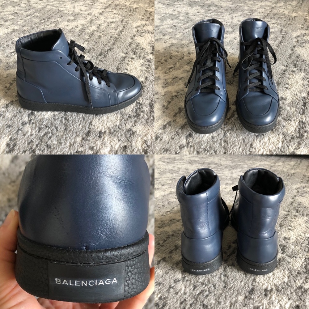 Balenciaga Lace Up Boots